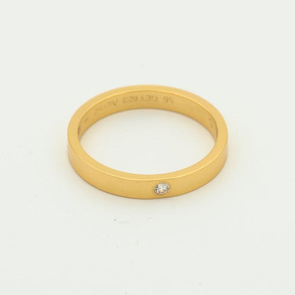 [LUCKY LOVE]LOVE RING 4MM 1 DIAMOND