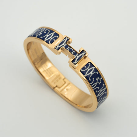 [LUCKY LOVE]H BRACELET BLACK MULTICOLOR