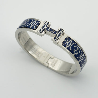 [LUCKY LOVE]H BRACELET BLACK MULTICOLOR