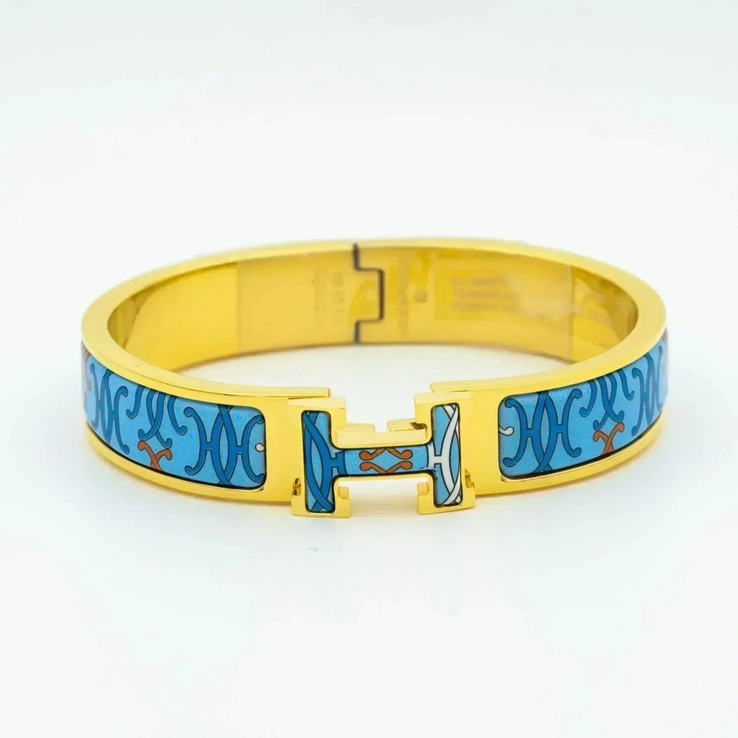 [LUCKY LOVE]H BRACELET BLUE MULTICOLOR