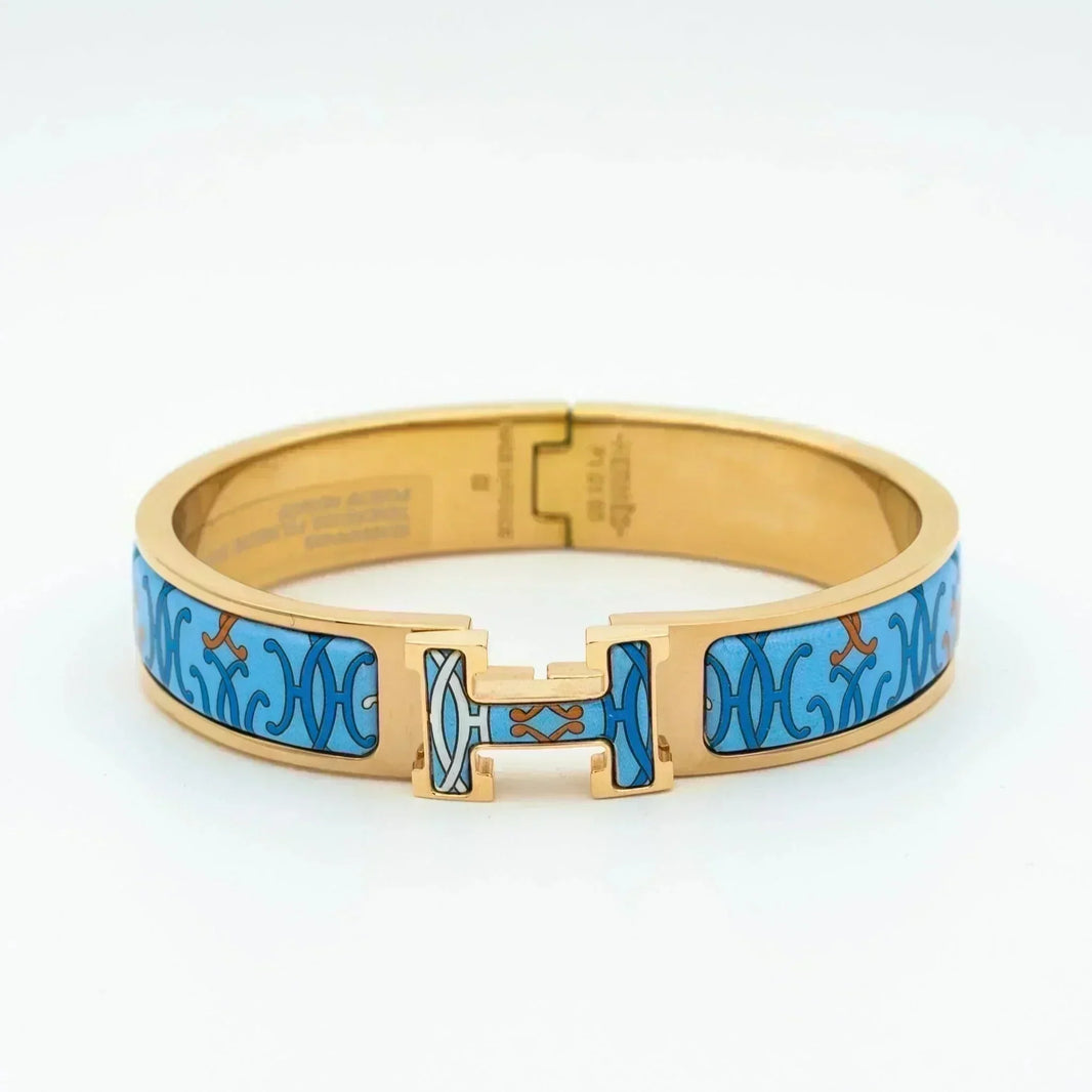 [LUCKY LOVE]H BRACELET BLUE MULTICOLOR