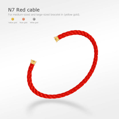 [LUCKY LOVE]FORCE SERIES BRACELET CABLES 50 CHOICES (DIY SELECTION)