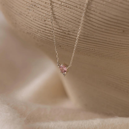 Dainty Birthstone Drop Necklace