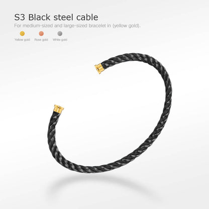 [LUCKY LOVE]FORCE SERIES BRACELET CABLES 50 CHOICES (DIY SELECTION)