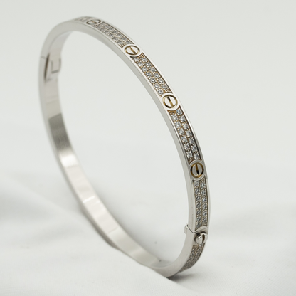 [LUCKY LOVE]LOVE BRACELET 3.65MM DIAMOND-PAVED