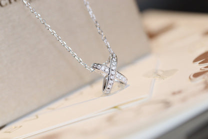 [LUCKY LOVE]JEUX DE DIAMOND NECKLACE