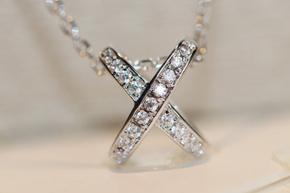 [LUCKY LOVE]JEUX DE DIAMOND NECKLACE