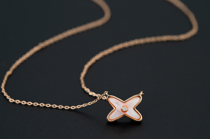 [LUCKY LOVE]JEUX DE NECKLACE 1 DIAMOND
