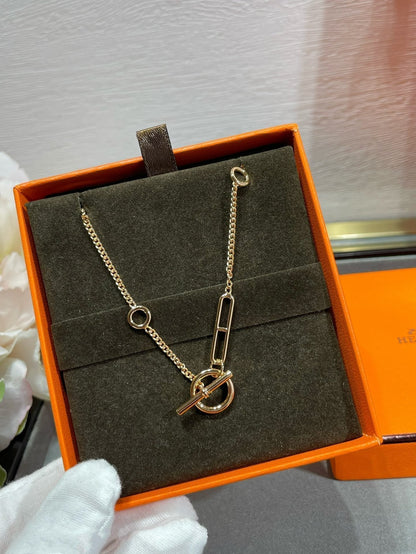 [LUCKY LOVE]HM STERLING CHAINE D'ANCRE HEART