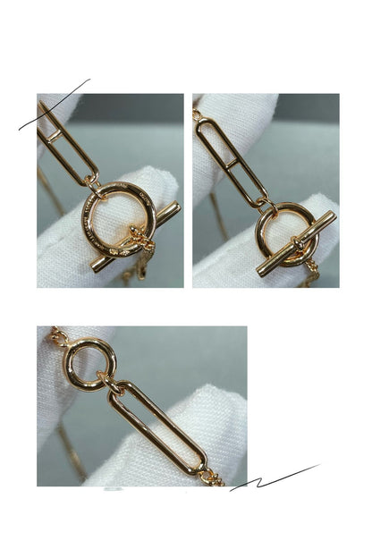 [LUCKY LOVE]HM STERLING CHAINE D'ANCRE HEART