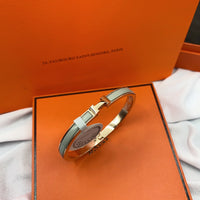 [LUCKY LOVE]CLASSIC HM CLIC GREEN 8MM ENAMEL BRACELET