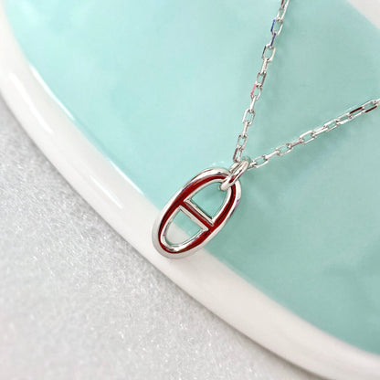 [LUCKY LOVE]HM PIG NOSE NECKLACE