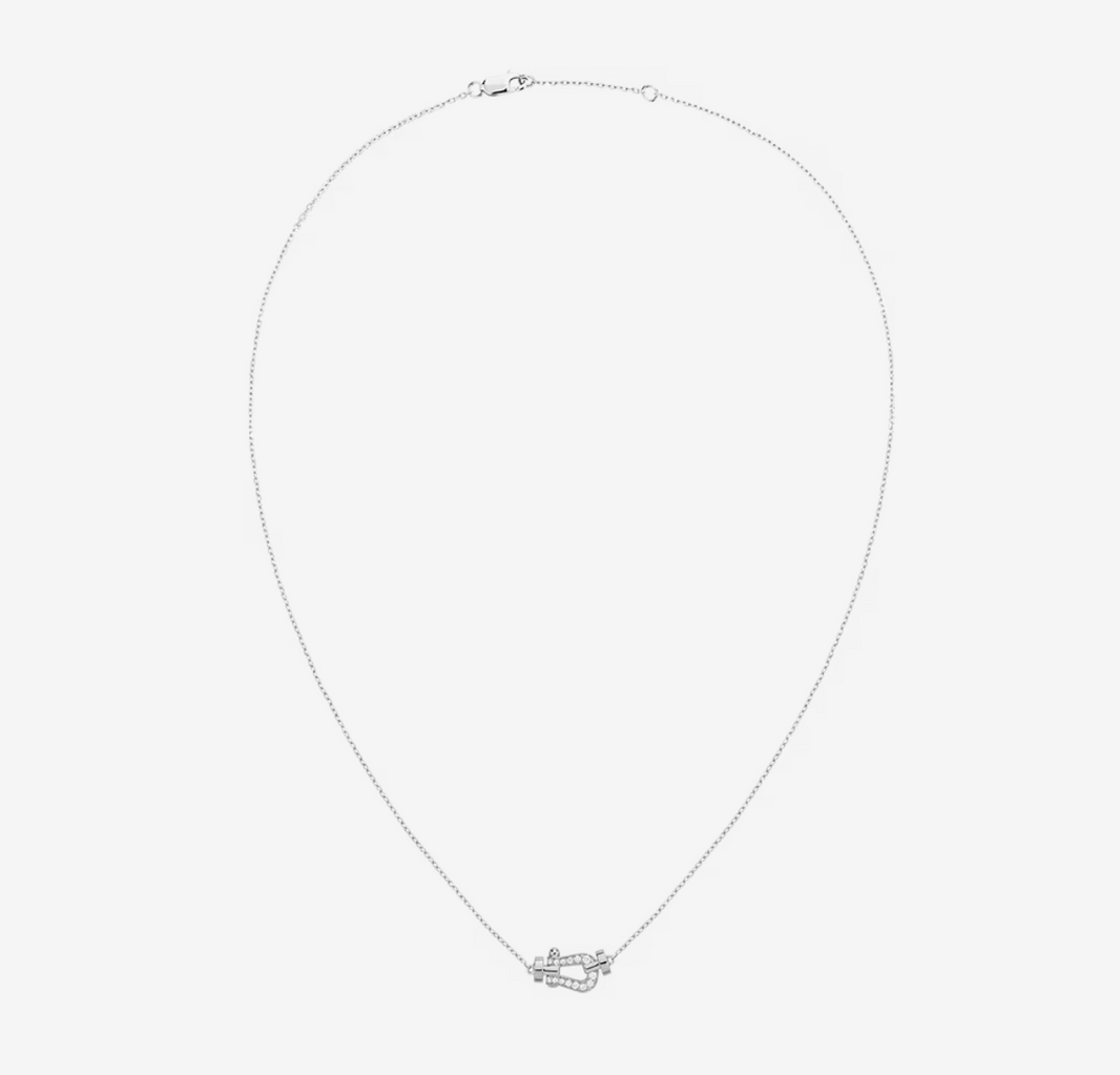 [LUCKY LOVE]FORCE 10 DIAMOND SILVER NECKLACE MINI MODEL