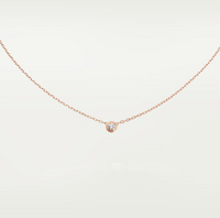 [LUCKY LOVE]DAMOUR DIAMOND NECKLACE