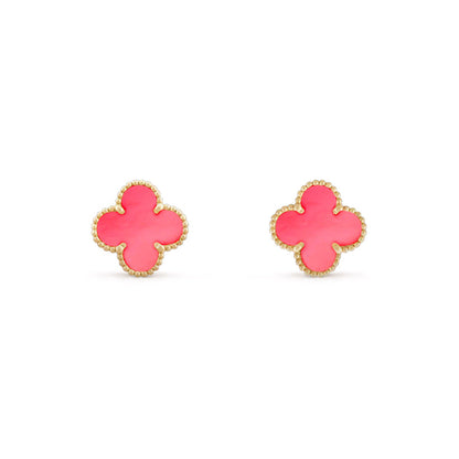 [LUCKY LOVE]CLOVER  9.5MM EARRINGS COLLECTION