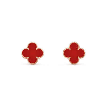 [LUCKY LOVE]CLOVER 15MM EARRINGS COLLECTION