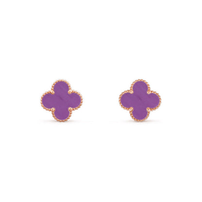 [LUCKY LOVE]CLOVER 15MM EARRINGS COLLECTION