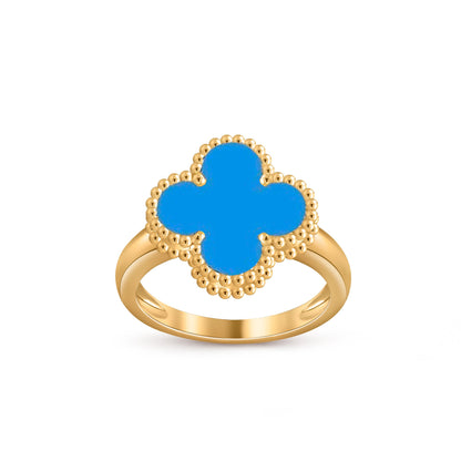 [LUCKY LOVE]CLOVER RING GOLD COLLECTION
