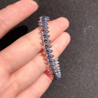 [LUCKY LOVE]CLASH SILVER BRACELET