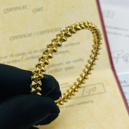 [LUCKY LOVE]CLASH GOLD BRACELET