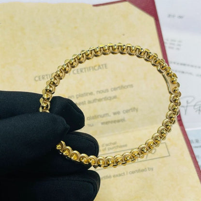 [LUCKY LOVE]CLASH GOLD BRACELET
