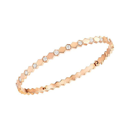 [LUCKY LOVE]BEE LOVE SILVER DIAMOND BRACELET