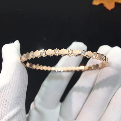 [LUCKY LOVE]BEE LOVE SILVER DIAMOND BRACELET