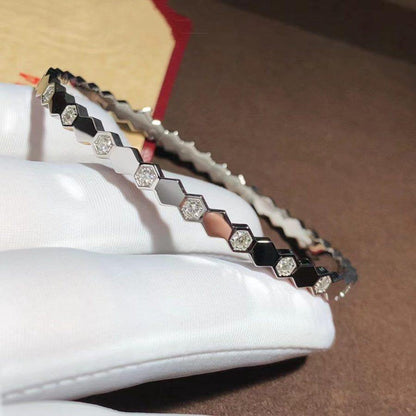 [LUCKY LOVE]BEE LOVE SILVER DIAMOND BRACELET