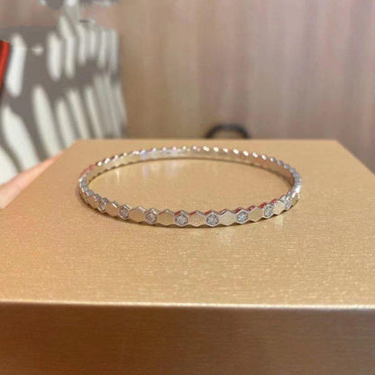 [LUCKY LOVE]BEE LOVE SILVER DIAMOND BRACELET