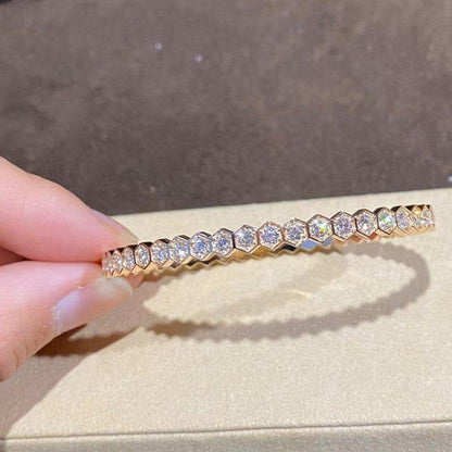 [LUCKY LOVE]BEE LOVE GOLD BRACELET FULL DIAMOND