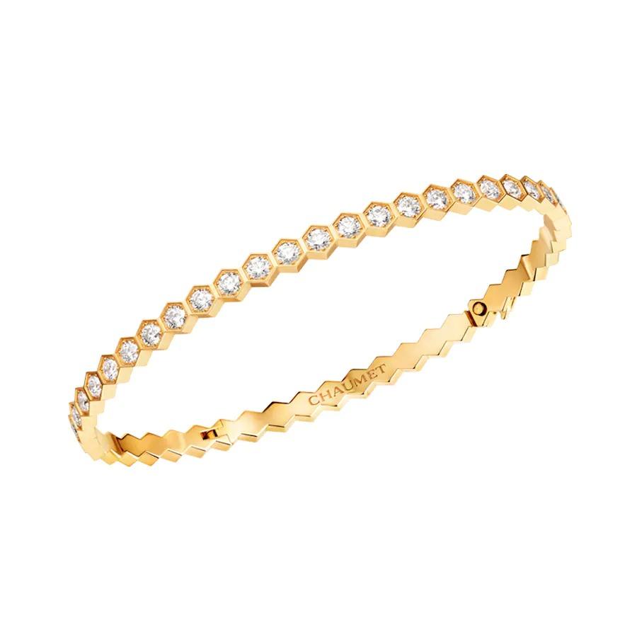[LUCKY LOVE]BEE LOVE GOLD BRACELET FULL DIAMOND
