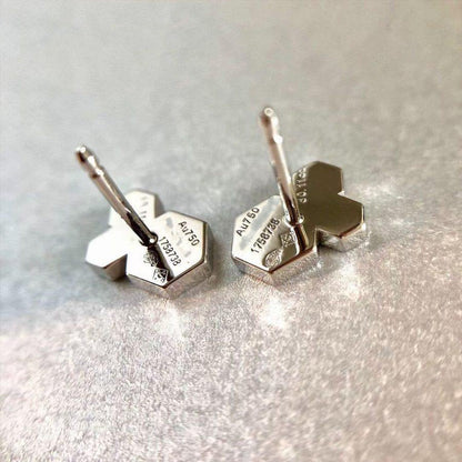 [LUCKY LOVE]BEE LOVE SILVER DIAMOND EARRINGS