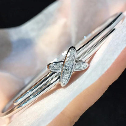 [LUCKY LOVE]JEUX DE BRACELET SILVER DIAMONDS