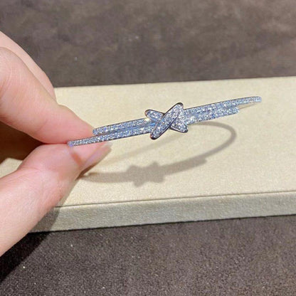 [LUCKY LOVE]JEUX DE BRACELET DIAMONDS SILVER