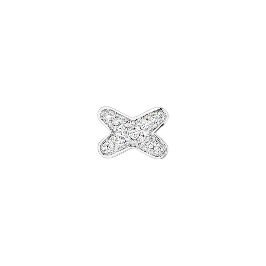 [LUCKY LOVE]JEUX DE SILVER DIAMOND EARRINGS