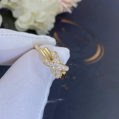 [LUCKY LOVE]JEUX DE GOLD DIAMOND RING