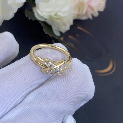 [LUCKY LOVE]JEUX DE GOLD DIAMOND RING
