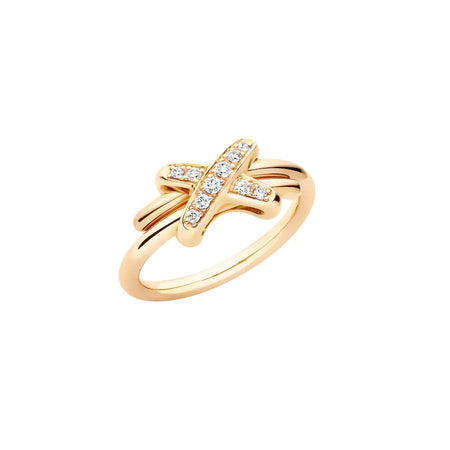 [LUCKY LOVE]JEUX DE GOLD DIAMOND RING