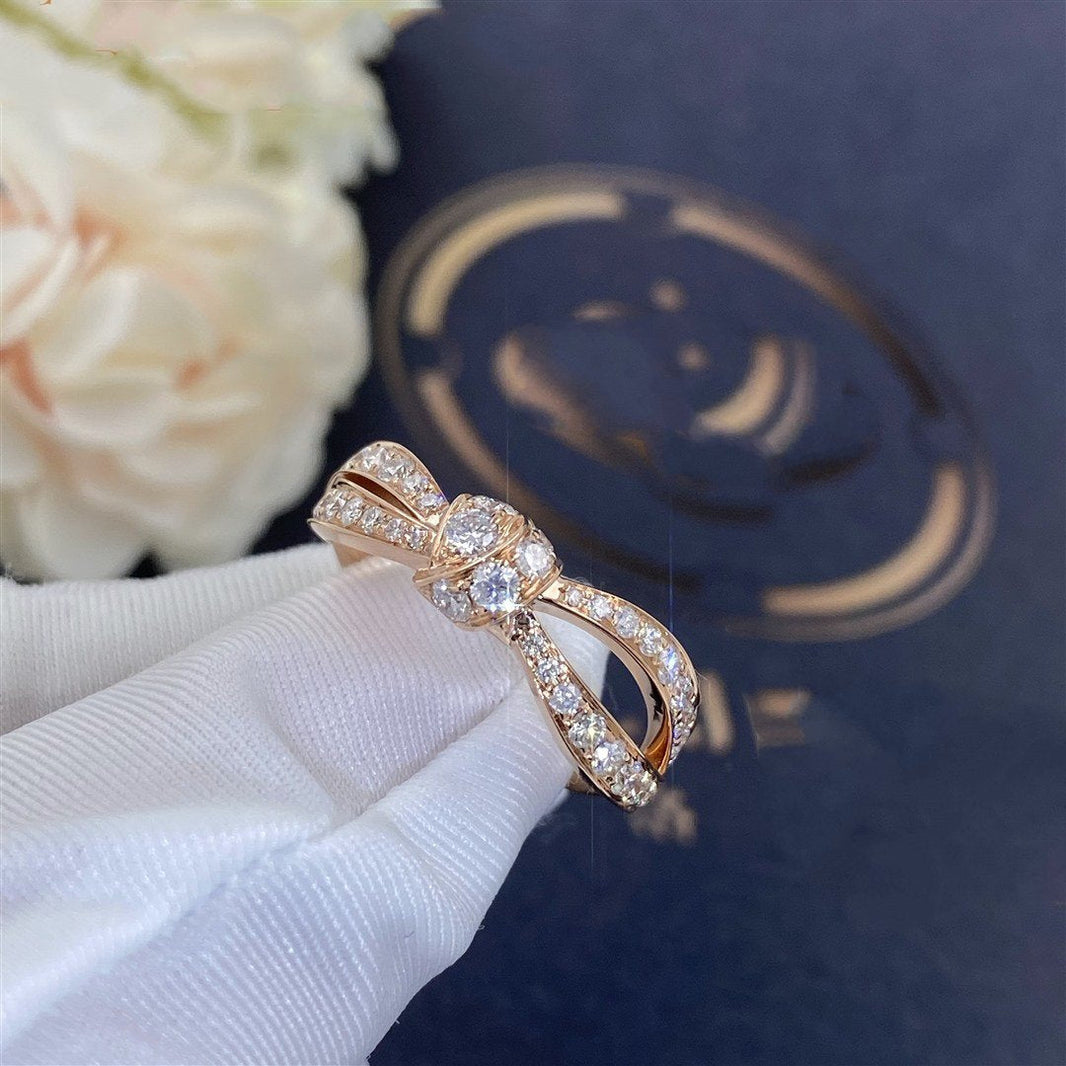 [LUCKY LOVE]LIENS PINK GOLD DIAMOND RING