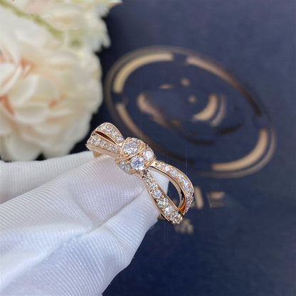 [LUCKY LOVE]LIENS PINK GOLD DIAMOND RING