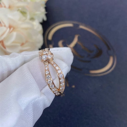 [LUCKY LOVE]LIENS PINK GOLD DIAMOND RING