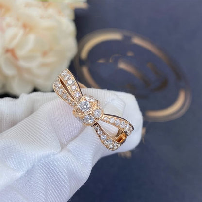 [LUCKY LOVE]LIENS PINK GOLD DIAMOND RING