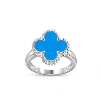 [LUCKY LOVE]CLOVER SILVER RING COLLECTION