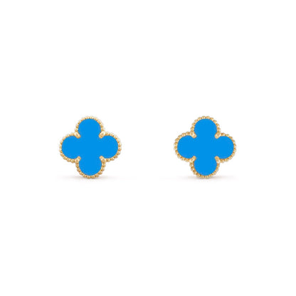 [LUCKY LOVE]CLOVER 15MM EARRINGS COLLECTION