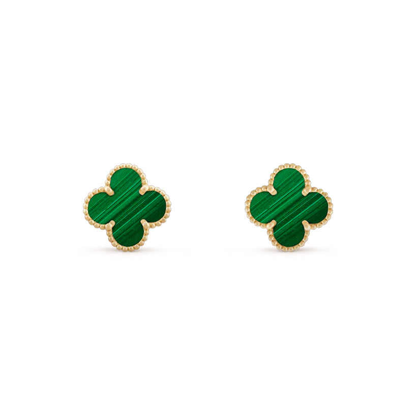 [LUCKY LOVE]CLOVER 15MM EARRINGS COLLECTION