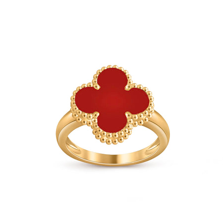[LUCKY LOVE]CLOVER RING GOLD COLLECTION