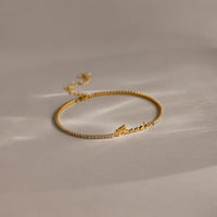 Venice Name Tennis Bracelet