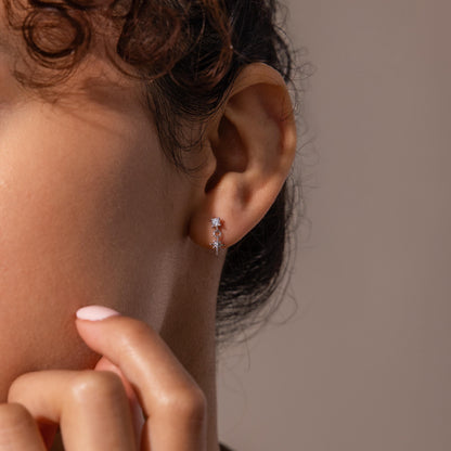 Diamond Star Flatback Studs