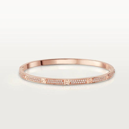 [LUCKY LOVE]LOVE BRACELET 3.65MM DIAMOND-PAVED