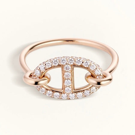 [LUCKY LOVE]RONDE SMALL DIAMOND RING